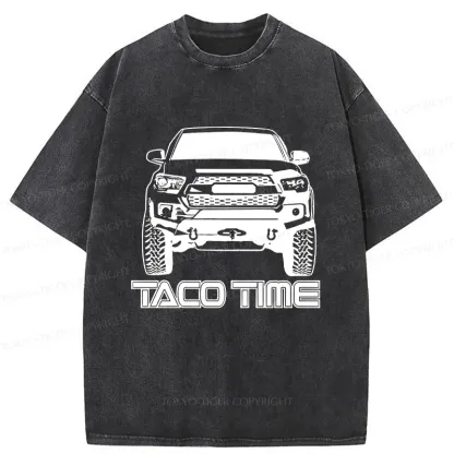 Tokyo-Tiger Japanese Classic Car Washed T-Shirt