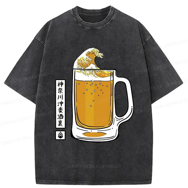 Tokyo-Tiger Japan Bonsai Washed T-Shirt Sale