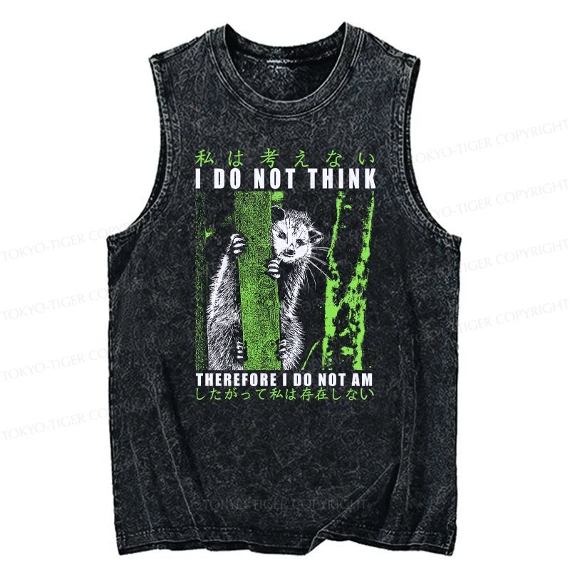 Tokyo-Tiger Stupid Possum Japan Washed Tank