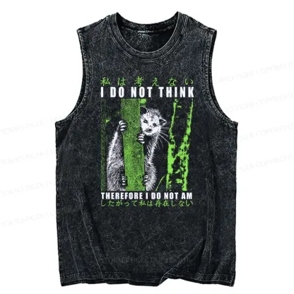 Tokyo-Tiger Stupid Possum Japan Washed Tank