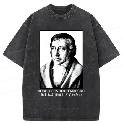 Tokyo-Tiger Nobody Understands Me Washed T-Shirt