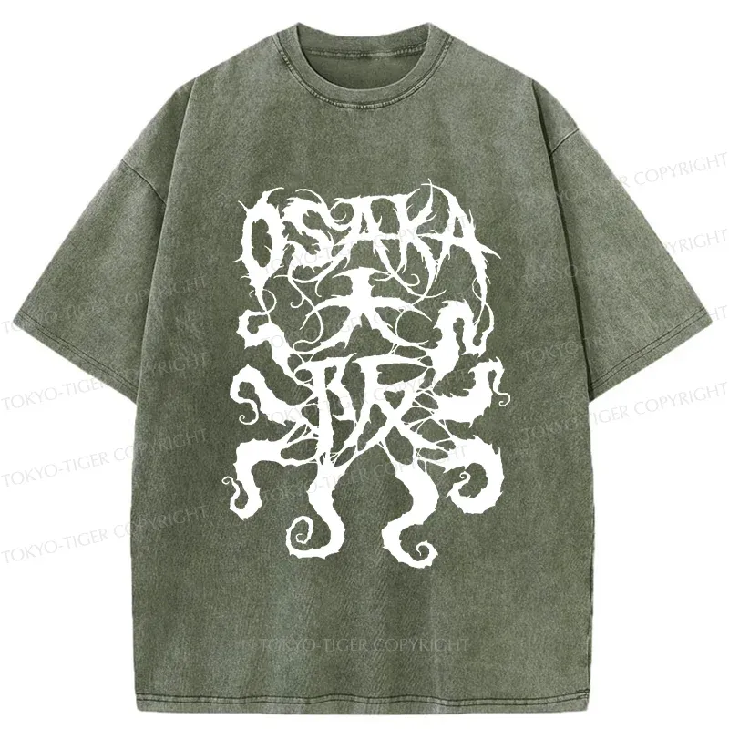 Tokyo-Tiger Vintage Osaka Washed T-Shirt