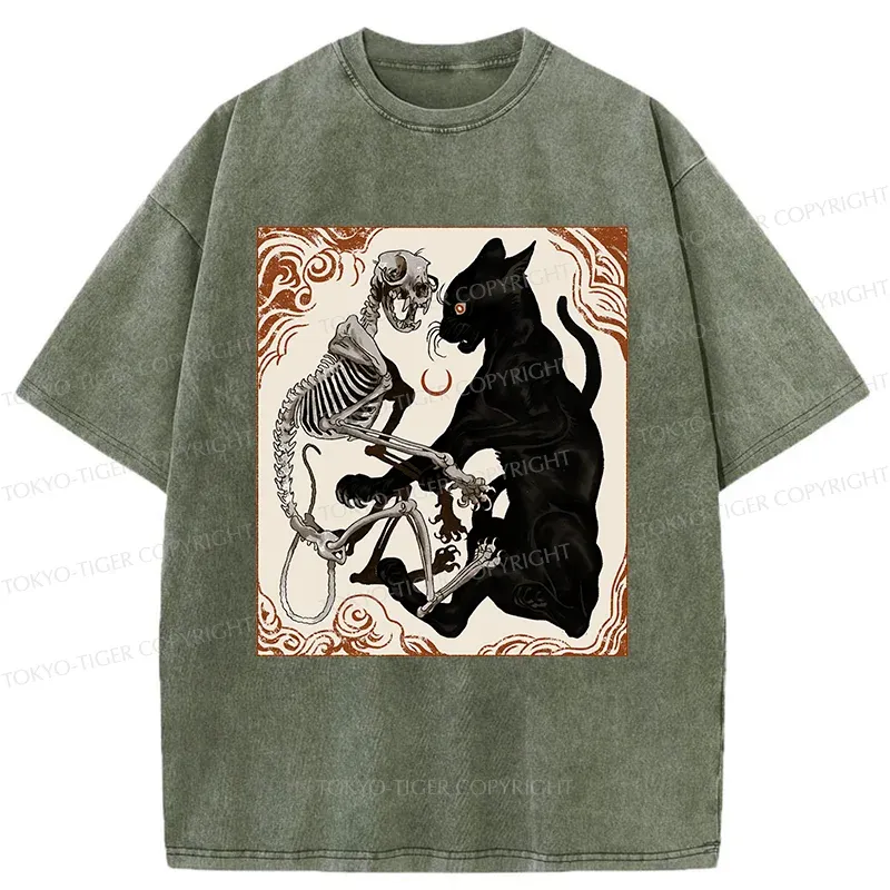 Tokyo-Tiger Japan Bonsai Washed T-Shirt Sale