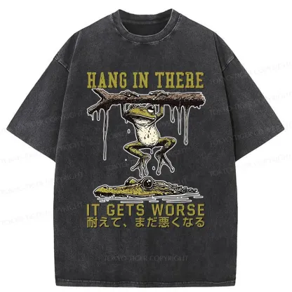 Tokyo-Tiger Desperate Frog Washed T-Shirt