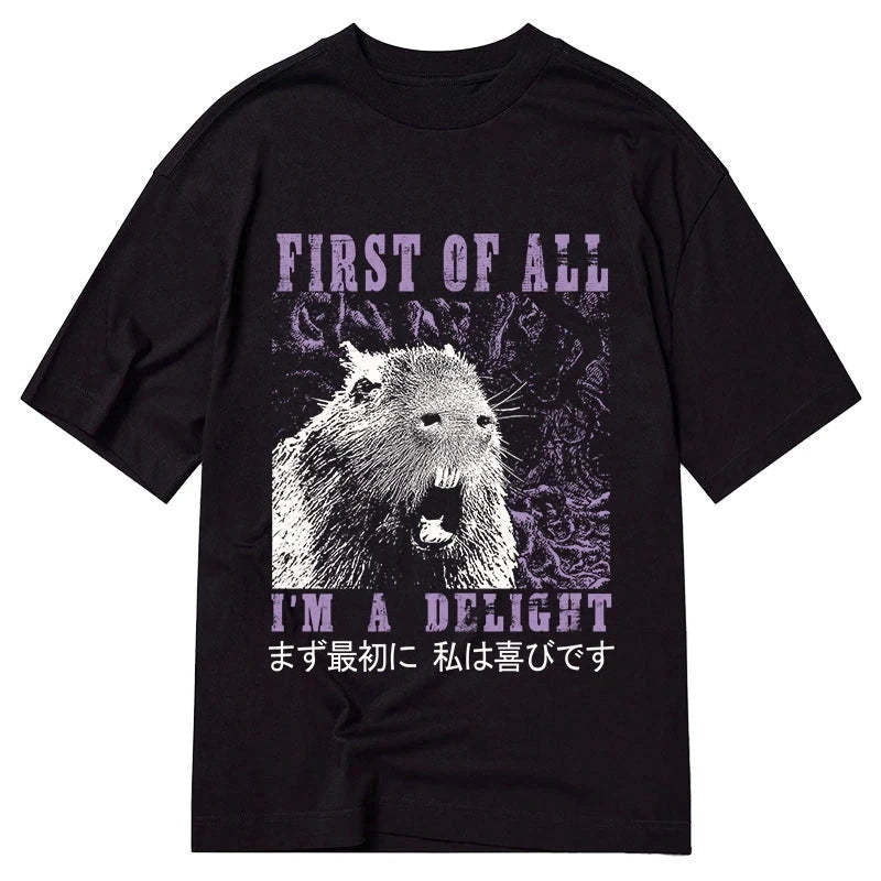 Tokyo-Tiger First Of All I'm A Delight Classic T-Shirt Sale