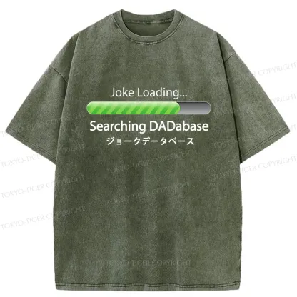 Tokyo-Tiger Humor Repository Loading Washed T-Shirt