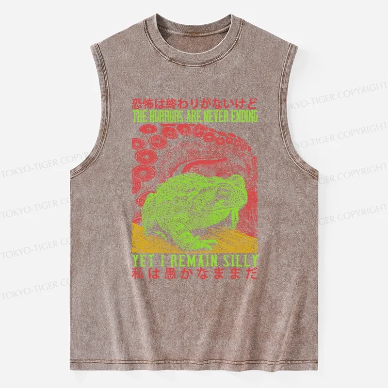 Tokyo-Tiger The Horrors Are Never Ending Japan Washed Tank
