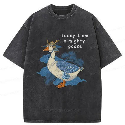 Tokyo-Tiger Mighty Goose Washed T-Shirt