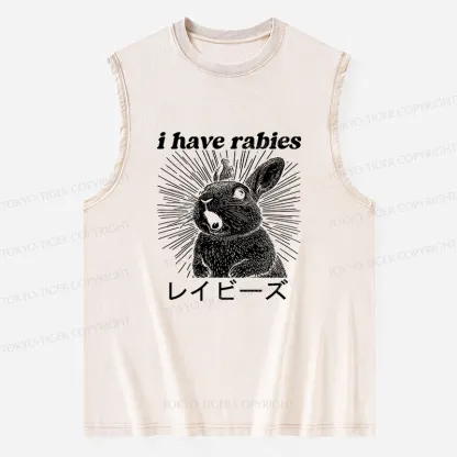 Tokyo-Tiger Funny Rabbit Washed Tank