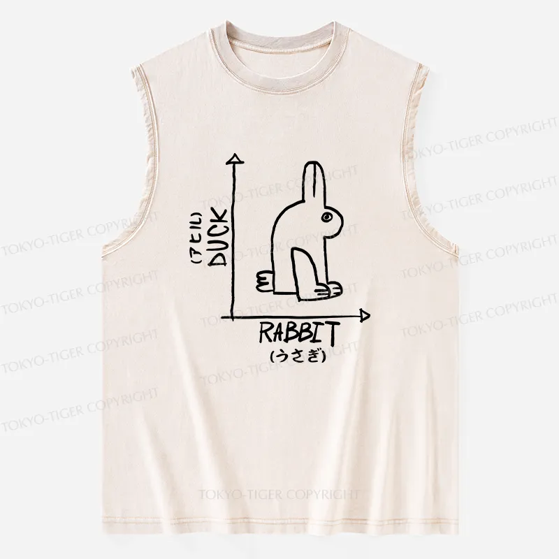 Tokyo-Tiger A Rabbit And A Duck Washed Tank