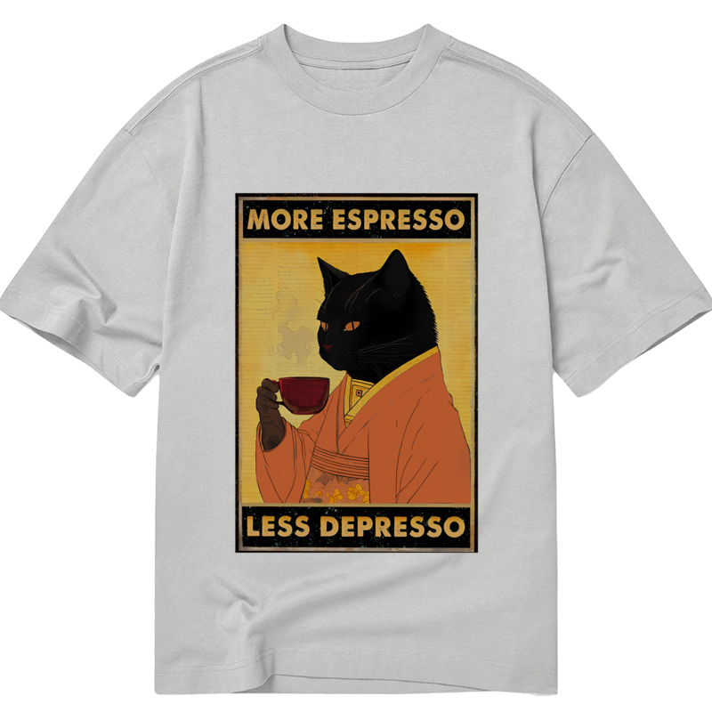 Tokyo-Tiger Increase Espresso Decrease Distress Classic T-Shirt