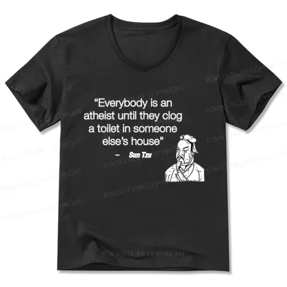 Tokyo-Tiger Funny Sun Tzu Saying V-Neck Classic T-Shirt