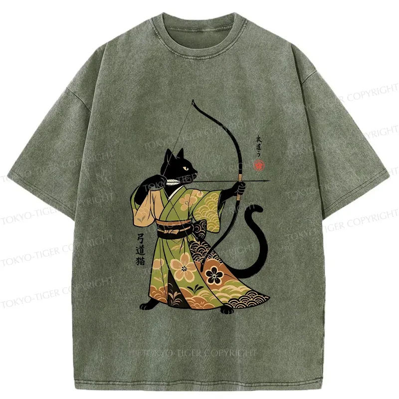 Tokyo-Tiger Japan Bonsai Washed T-Shirt Sale