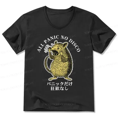 Tokyo-Tiger All Panic No Disco V-Neck Classic T-Shirt