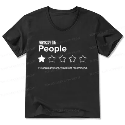 Tokyo-Tiger Evaluation People V-Neck Classic T-Shirt