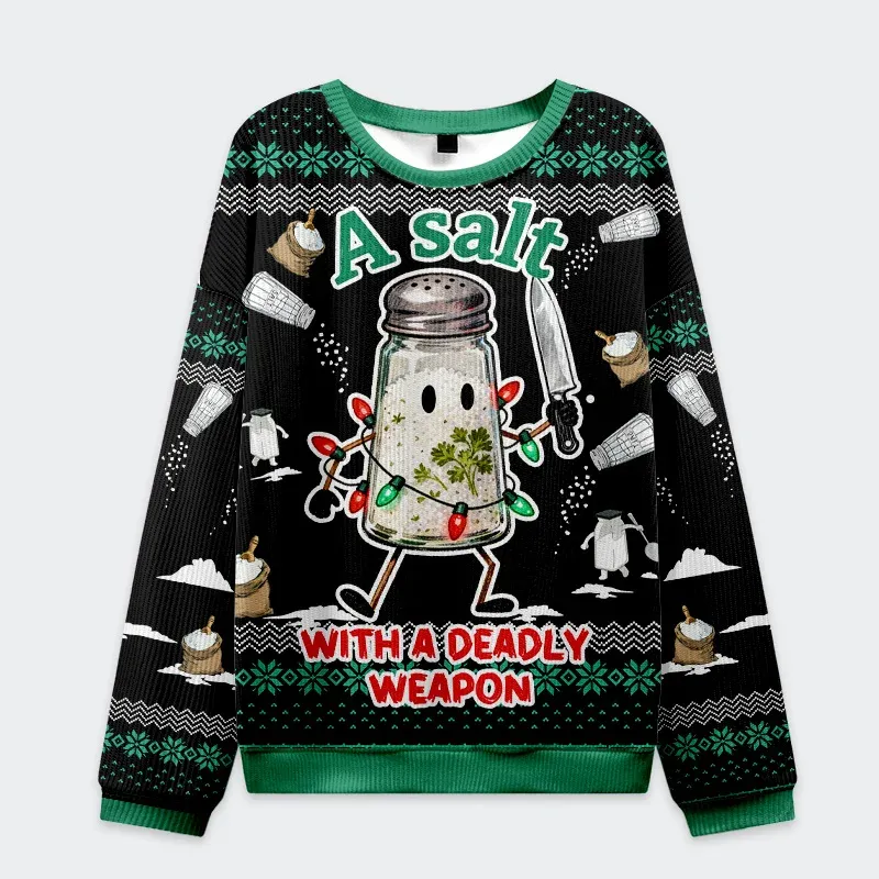 Tokyo-Tiger Funny Lethal Weapon Christmas Ugly Sweatshirt