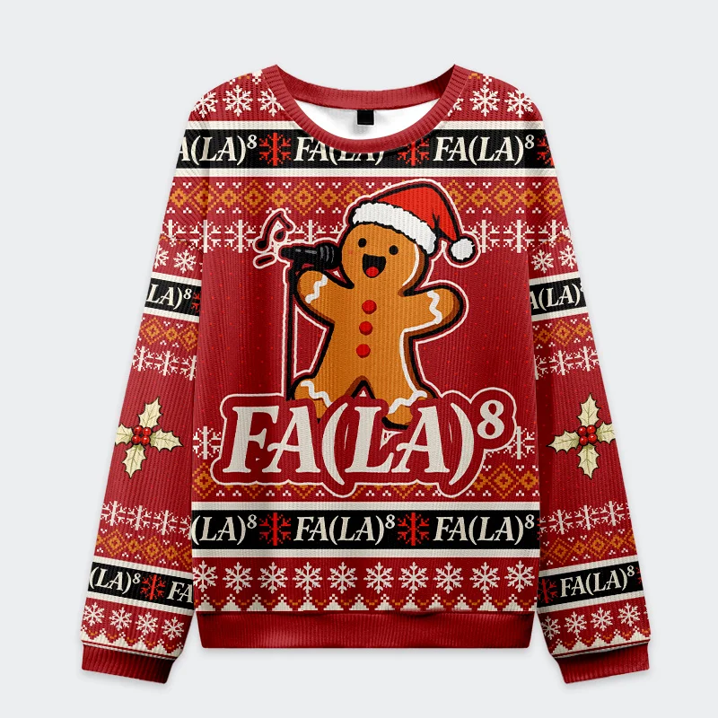 Tokyo-Tiger Christmas Carols Christmas Ugly Sweatshirt