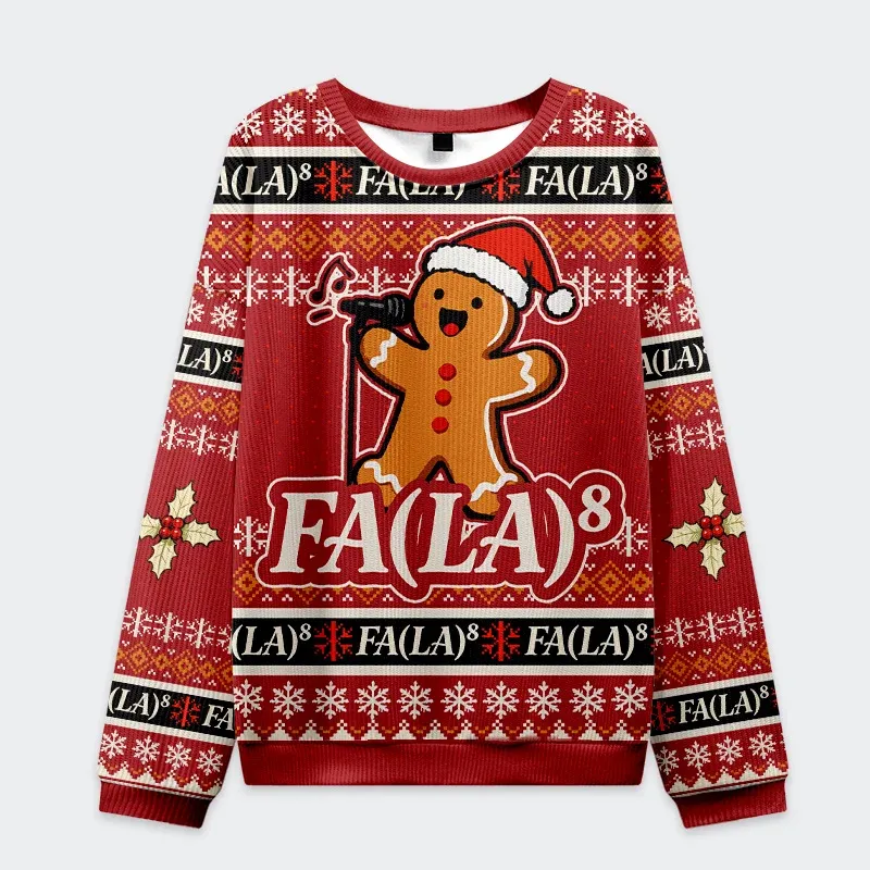 Tokyo-Tiger Christmas Carols Christmas Ugly Sweatshirt