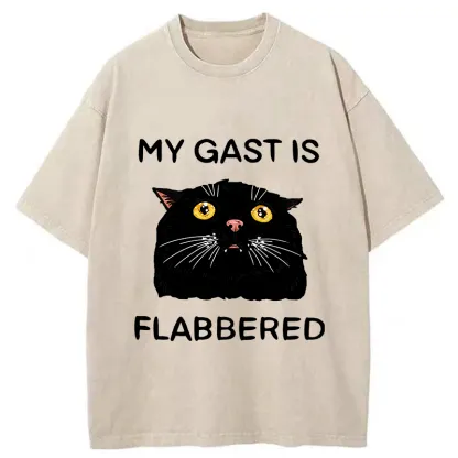 Tokyo-Tiger Sarcastic Cat Meme Washed T-Shirt