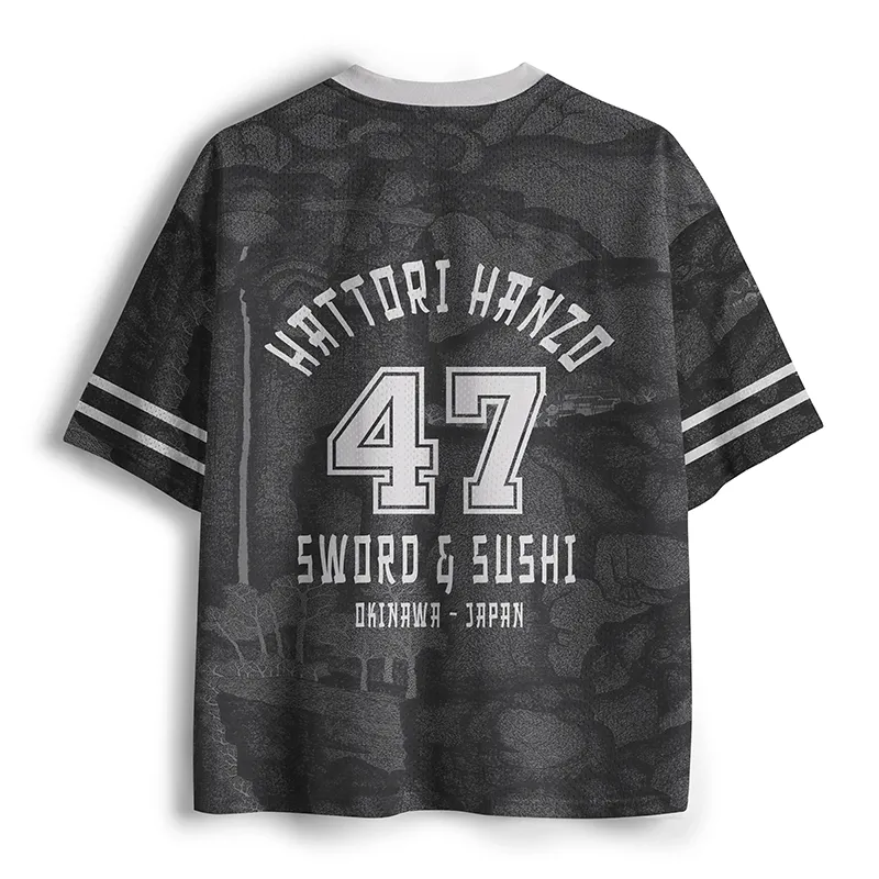 Tokyo-Tiger Hattori Lion Japanese Samurai Mesh Jersey