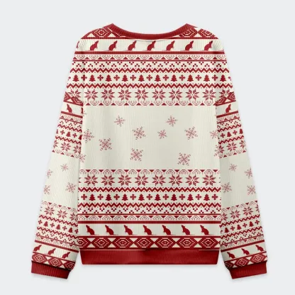 Tokyo-Tiger Japanese Knight And His King Christmas Ugly Sweatshirt