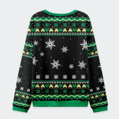 Tokyo-Tiger Funny Frog Warrior Christmas Ugly Sweatshirt