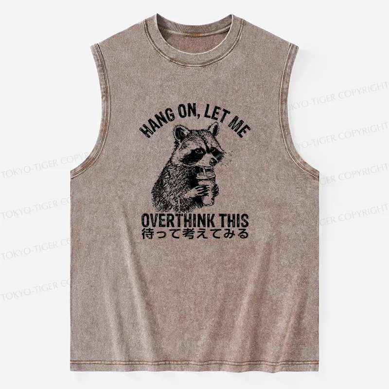Tokyo-Tiger Overthink Raccoon Washed Tank