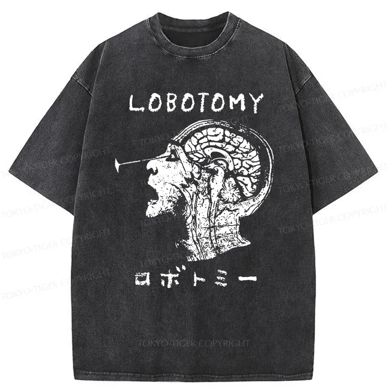 Tokyo-Tiger Horrible Surgery Washed T-Shirt