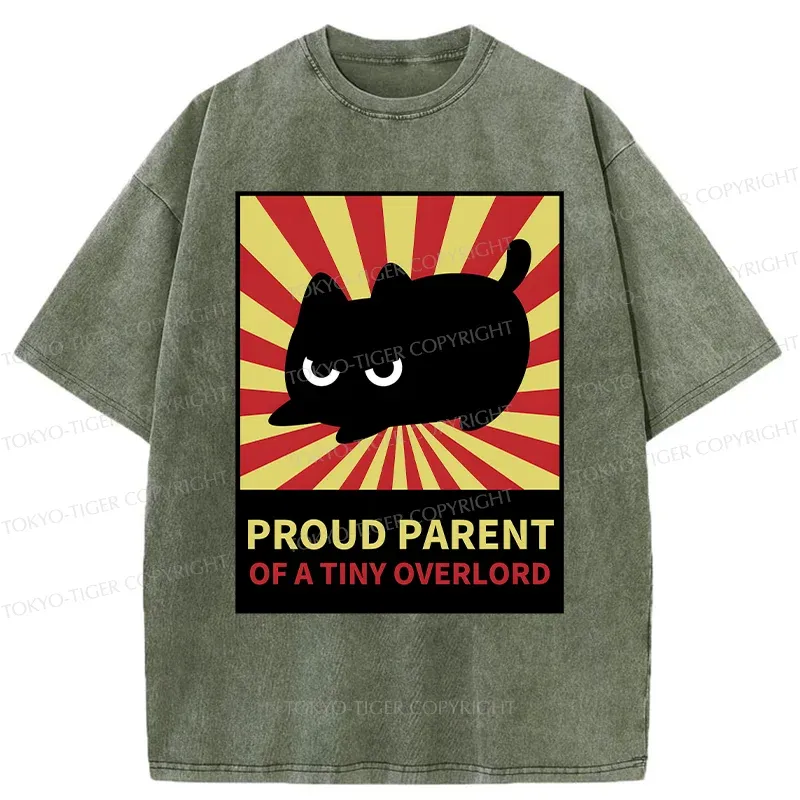 Tokyo-Tiger Family Overlord Washed T-Shirt