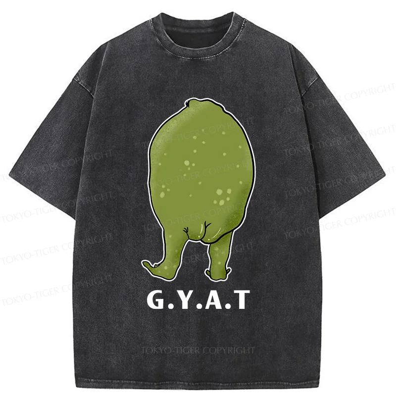 Tokyo-Tiger Frog's Hip Washed T-Shirt