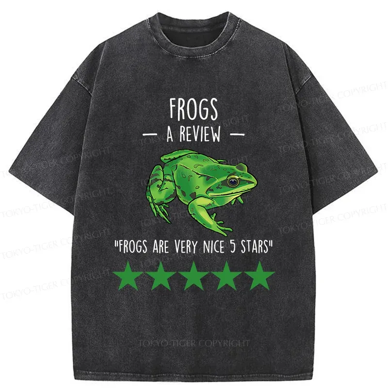 Tokyo-Tiger Five Star Recommended Frog Washed T-Shirt