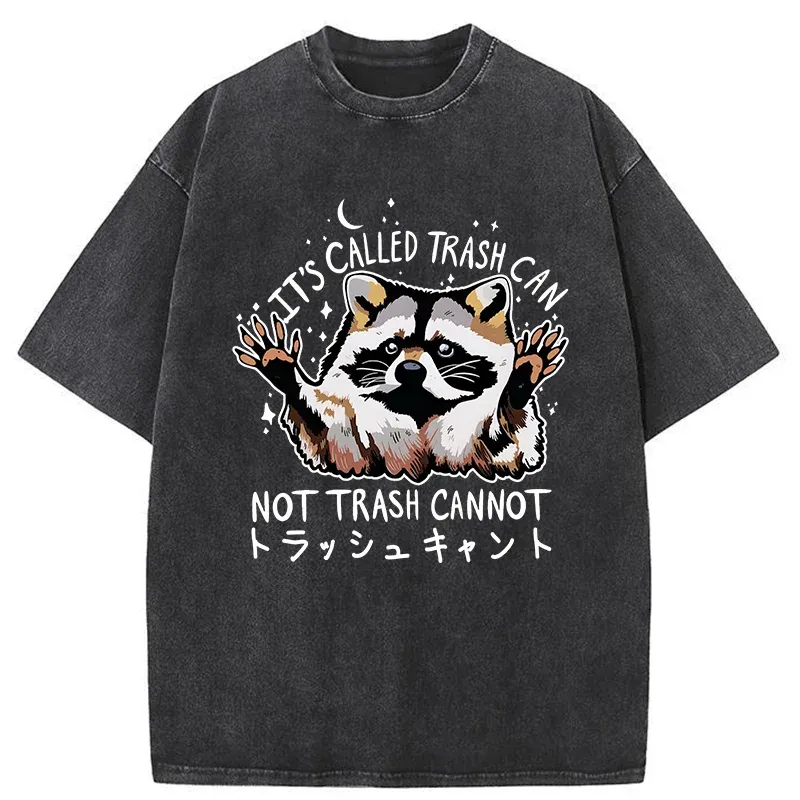 Tokyo-Tiger Adorable Raccoon Washed T-Shirt