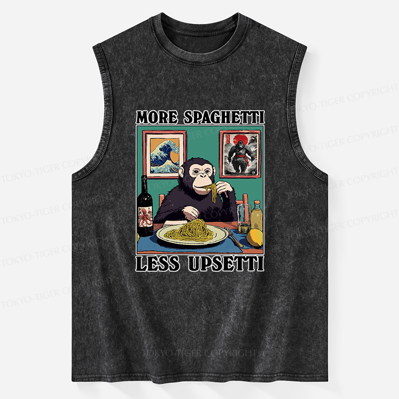 Tokyo-Tiger More Spaghetti Less Upset Bigfoot Washed Tank