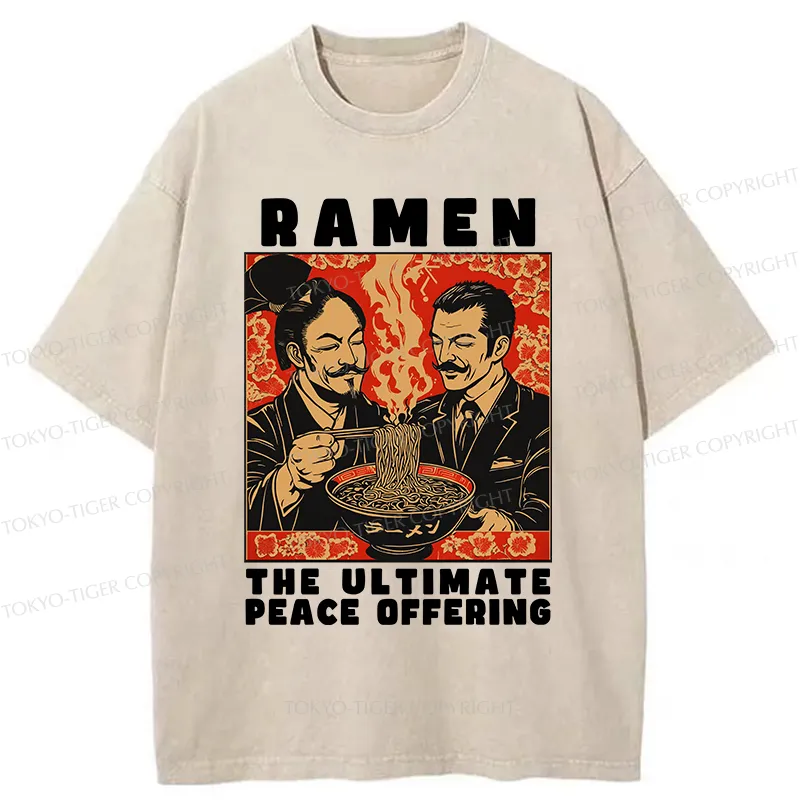 Tokyo-Tiger The Ultimate Peace Offering Washed T-Shirt Sale