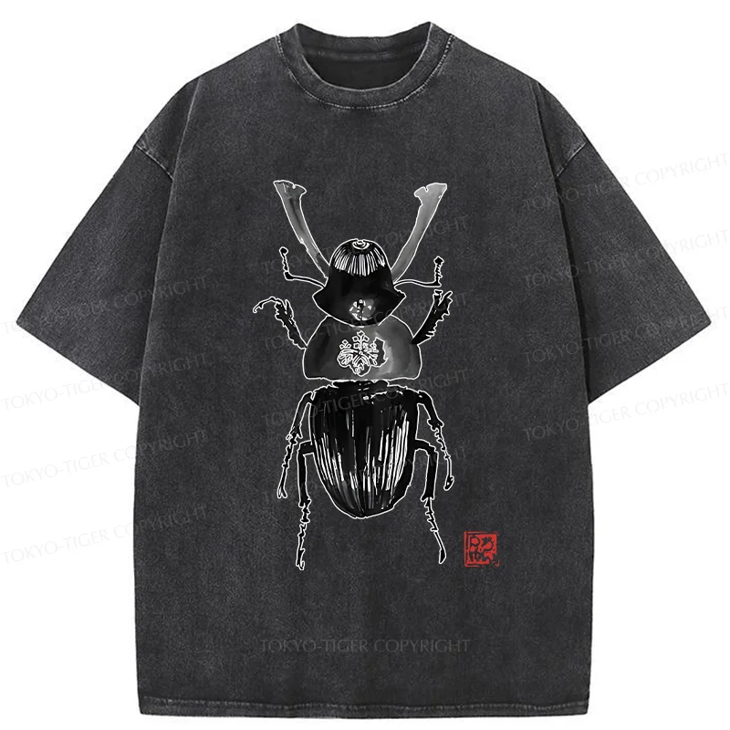 Tokyo-Tiger General Insect Washed T-Shirt