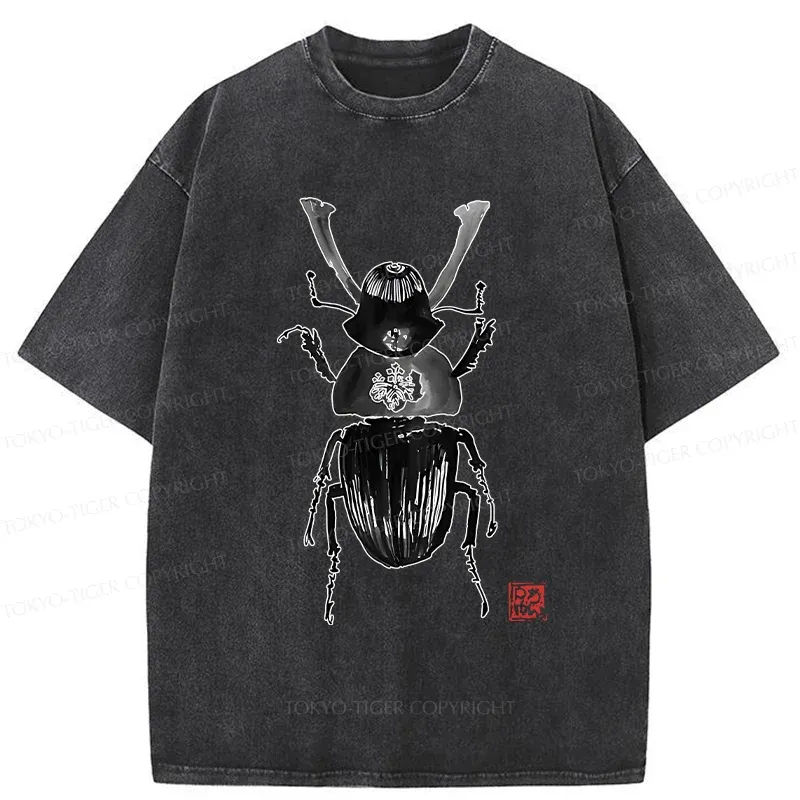 Tokyo-Tiger General Insect Washed T-Shirt