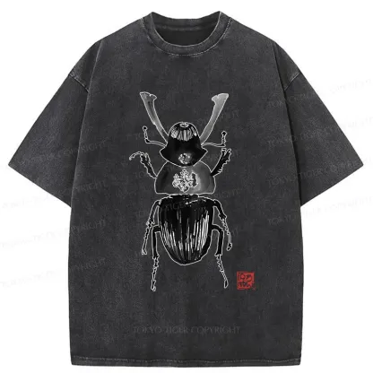 Tokyo-Tiger General Insect Washed T-Shirt