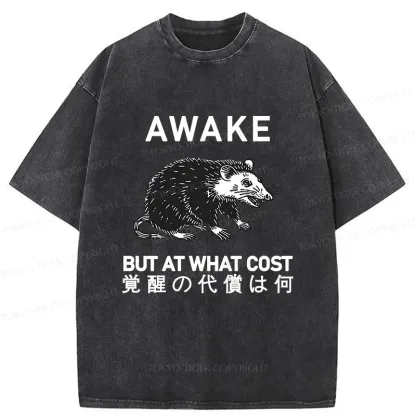 Tokyo-Tiger Desperate Possum Washed T-Shirt