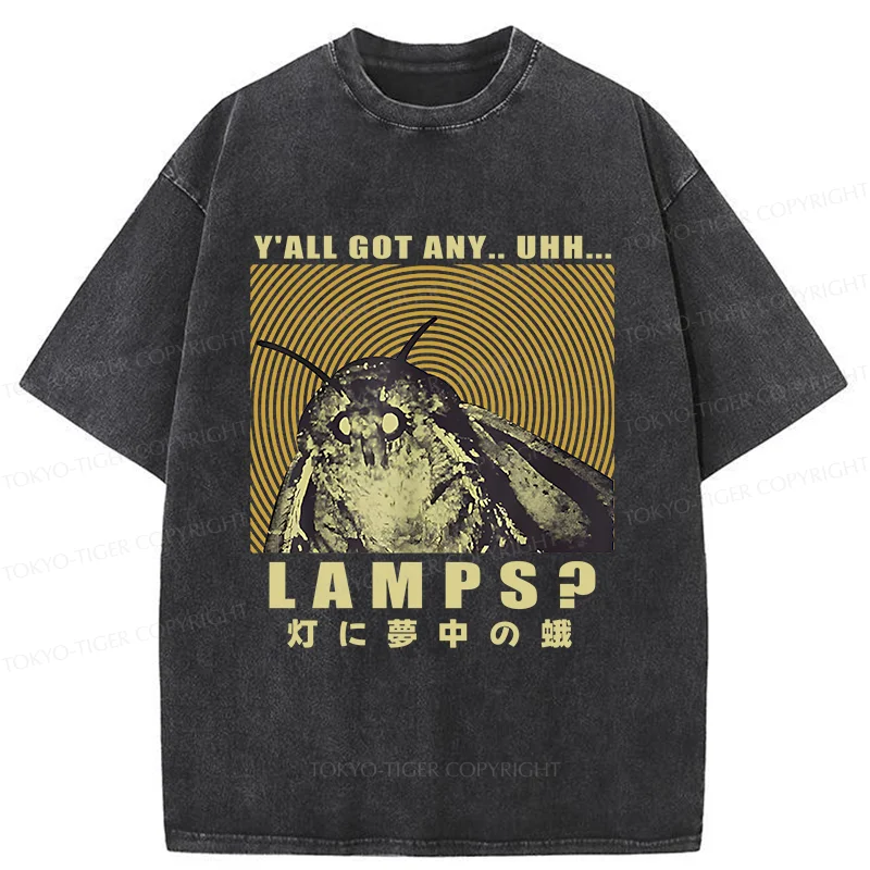 Tokyo-Tiger Moth Obsessed With The Light Washed T-Shirt