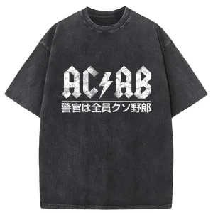 Image of Tokyo-Tiger ACAB Japan Washed T-Shirt