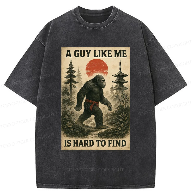 Tokyo-Tiger Hidden Monster Washed T-Shirt