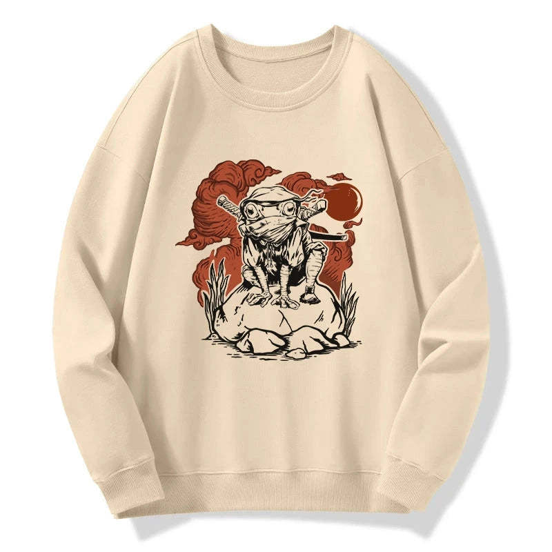Tokyo-Tiger Ninja Frog Japanese Sweatshirt Sale
