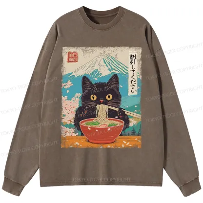 Tokyo-Tiger Please Give Cat A Discount Sleeve T-Shirt