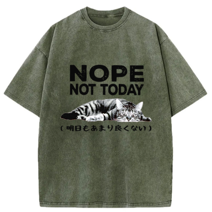 Tokyo-Tiger Every Day Won't Be So Good Washed T-Shirt