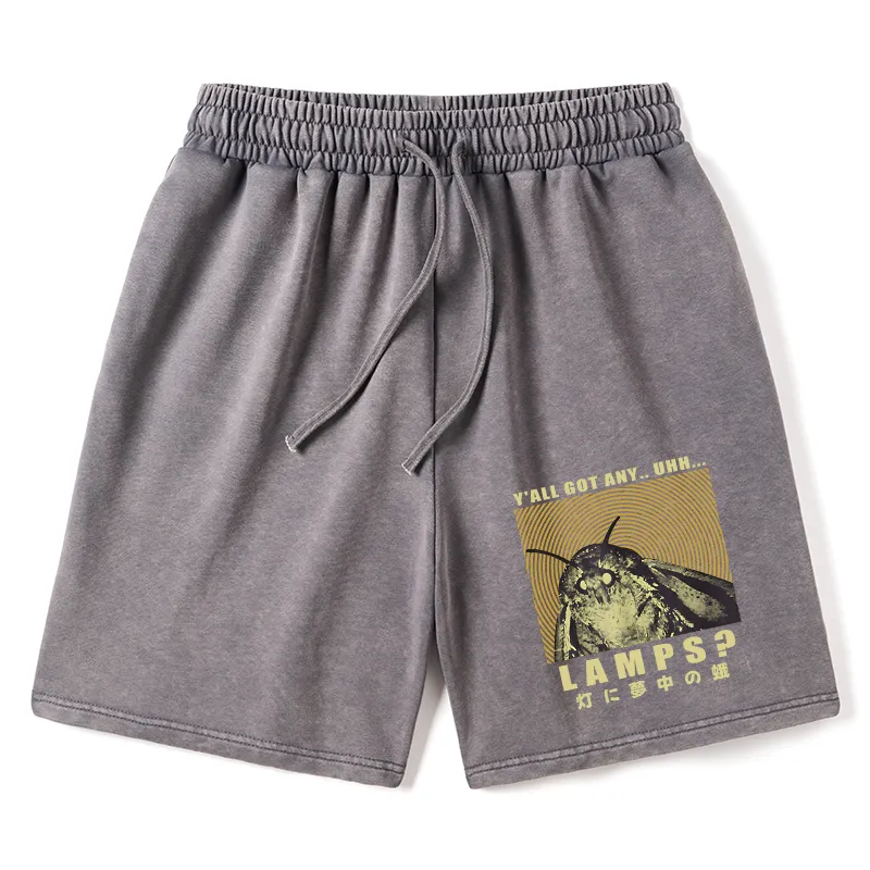 Tokyo-Tiger Moth Obsessed With The Light Washed Shorts