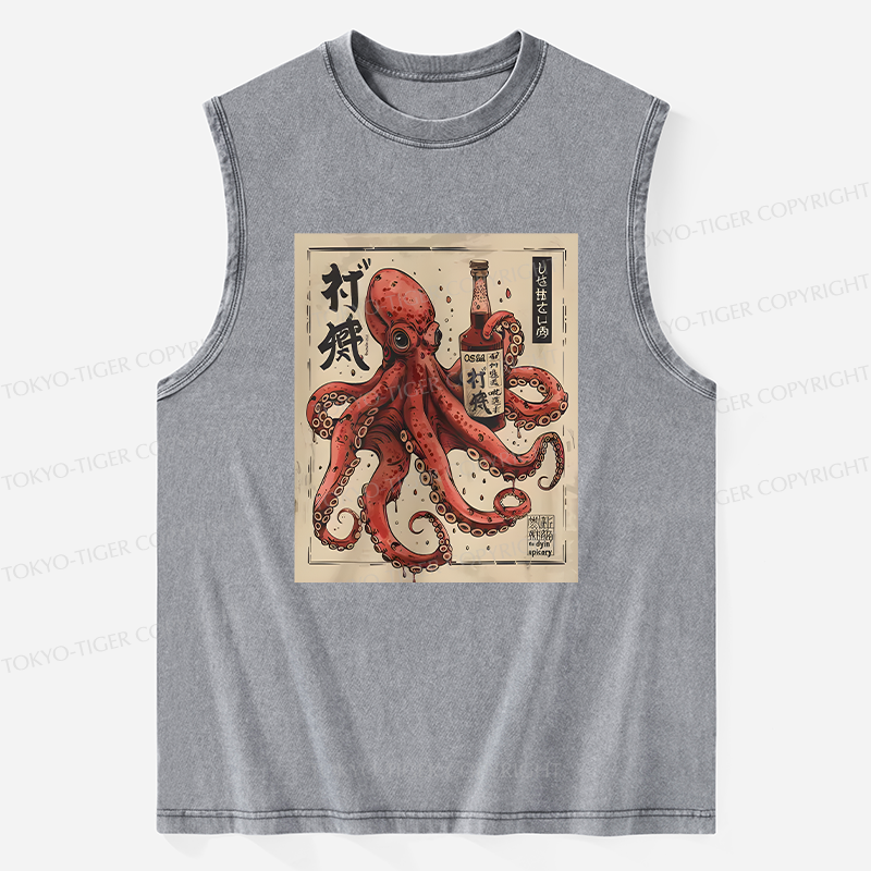 Tokyo-Tiger Osaka Saké Octopus Washed Tank