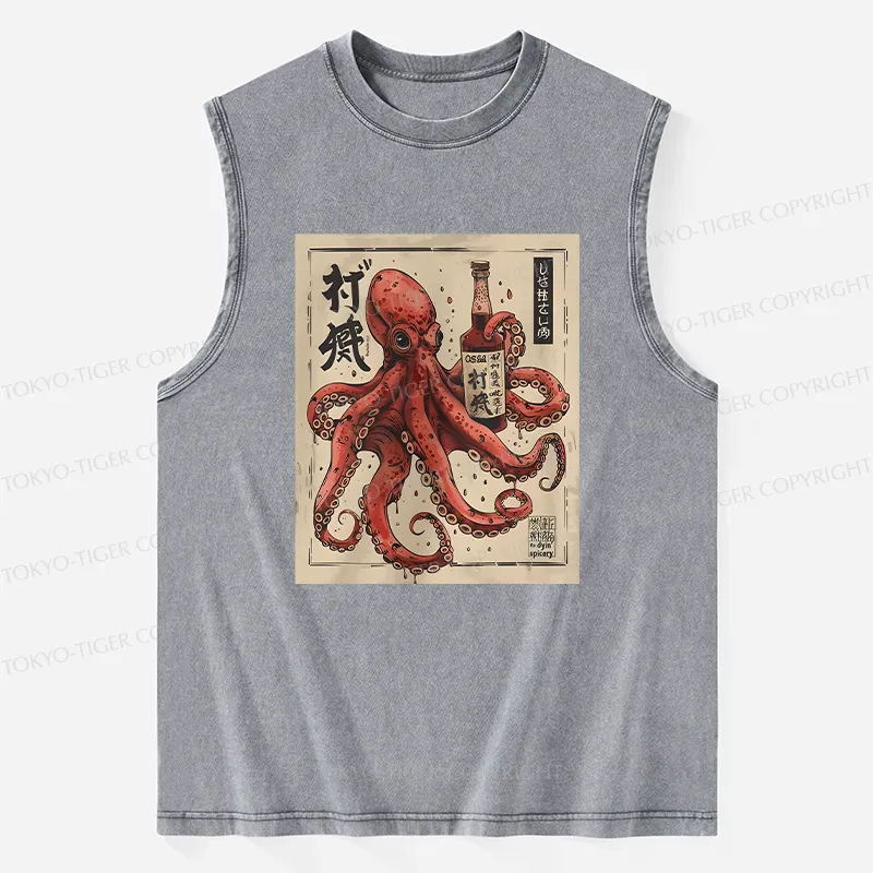 Tokyo-Tiger Osaka Saké Octopus Washed Tank