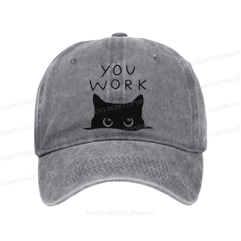 Tokyo-Tiger A Cat That Spies Washed Cap Sale