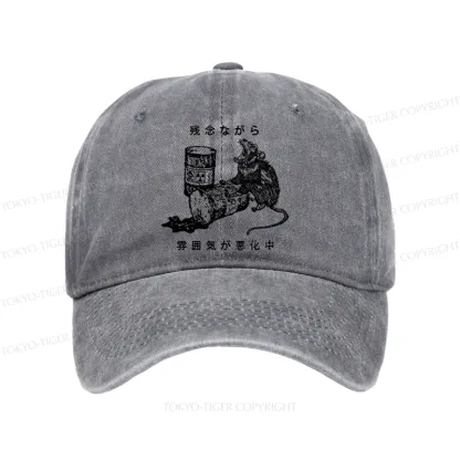 Tokyo-Tiger The Vibe Is Continuing To Deteriorate Washed Cap