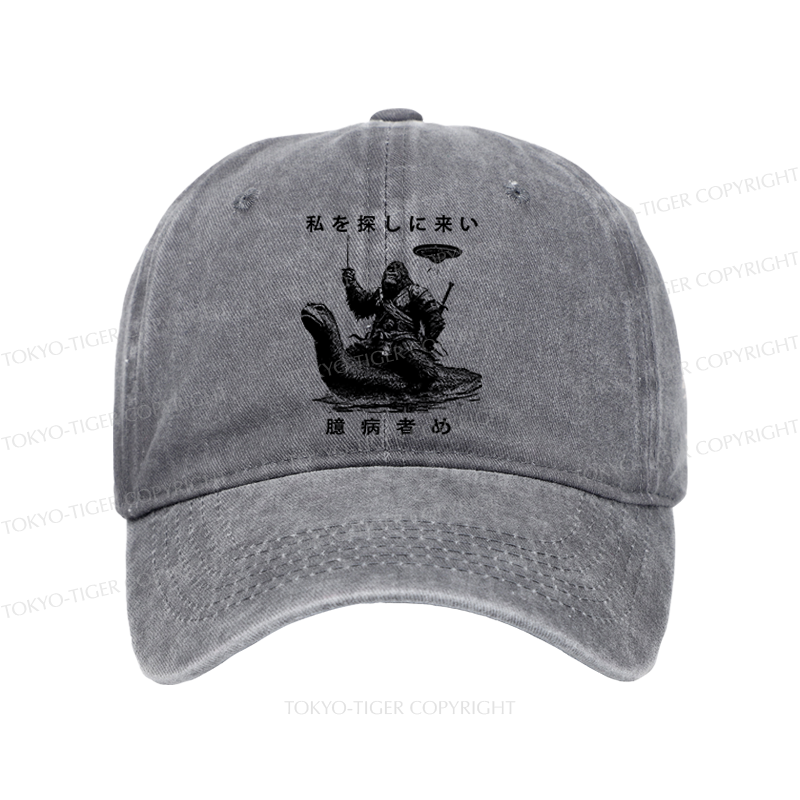 Tokyo-Tiger Can You Find Us Washed Cap